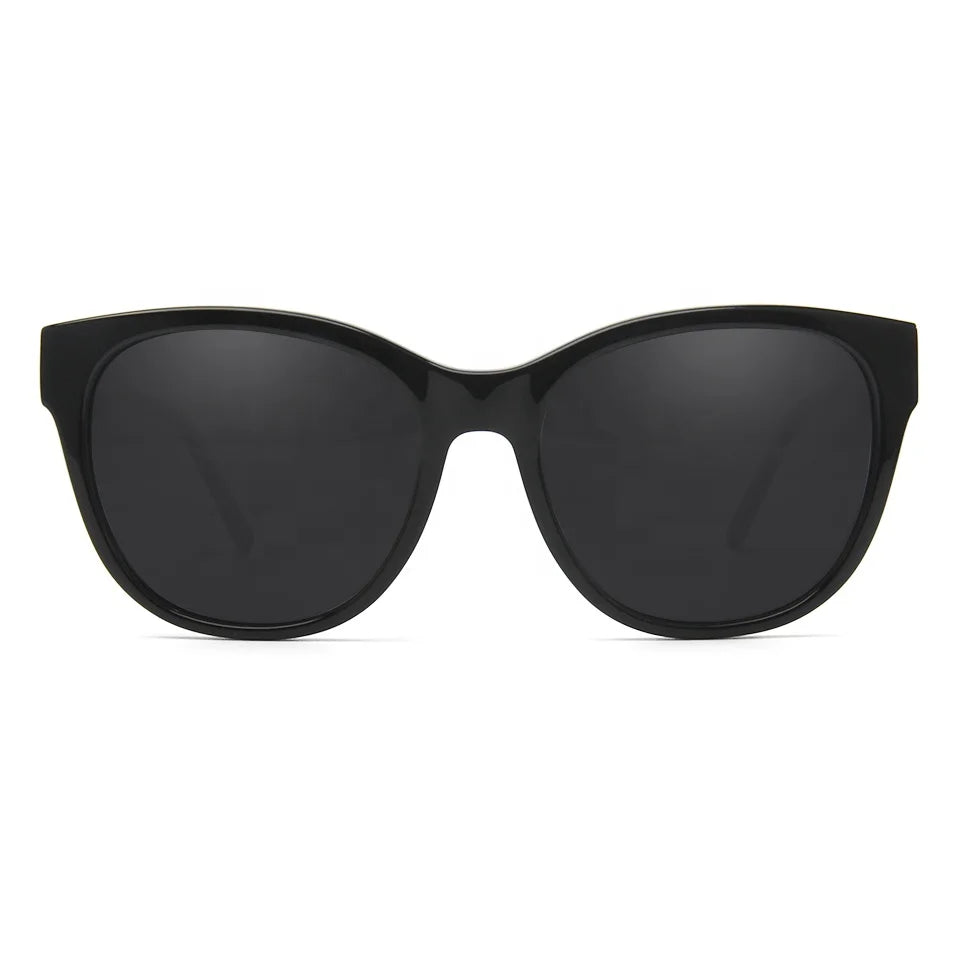 High End Acetate Sunglasses Women Gradient Lens Polarized Sun Glasses for Male Trendy Novelty Shades Cat Eye Oval Eyewear UV400