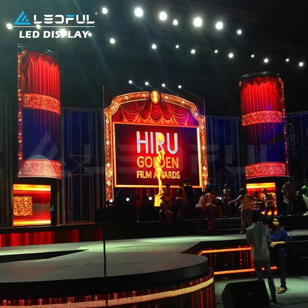 P3.91 Nationstar Black LEDs Ultra Thin Conference Center 3840hz Event Digital P3.91 Indoor Modular LED Screen