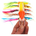 Holographic Eyes Fish Bait Sea Fish Bait Tuna Lures Trolling Lures Squid Bait 3D for Anglers Hydro Squirt 14CM 40G OPP Bag 10cm