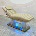 High End Electric Massage Bed with Dual Side Foot Controls and Full Tilt Function