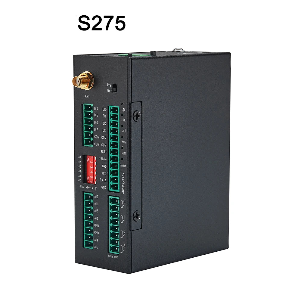 S275 Modern Design Industrial Grade 4G Iot Telemetry Terminal Cellular Iot M2M RTU for Automated Control Systems