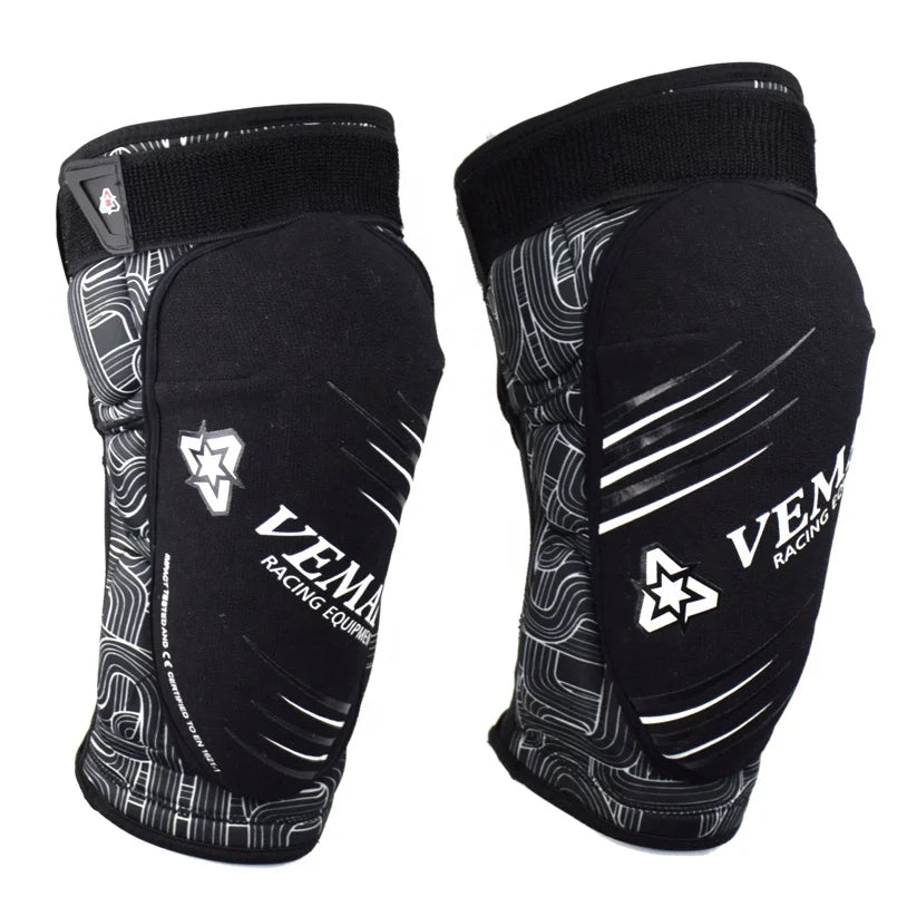 VEMAR Motorcycle Protective Knee Pad Fireproof Motocross Knee Protector Professional Protection Polyester Cotton Buckle Closure