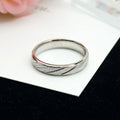 Wholesale Real 925 Sterling Silver Couple Love Wedding Band Ring for Women