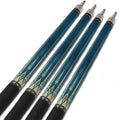 Cueelf High Texture 1/2 Modern Leather Grip Premium Quality Billiard Pool Cue Stick 19-21OZ Weight Customizable Logo