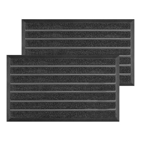 Hot Selling Natural Rubber Door Mat Washable and Durable with Grass Surface Novelty Pattern for Hotels and Offices