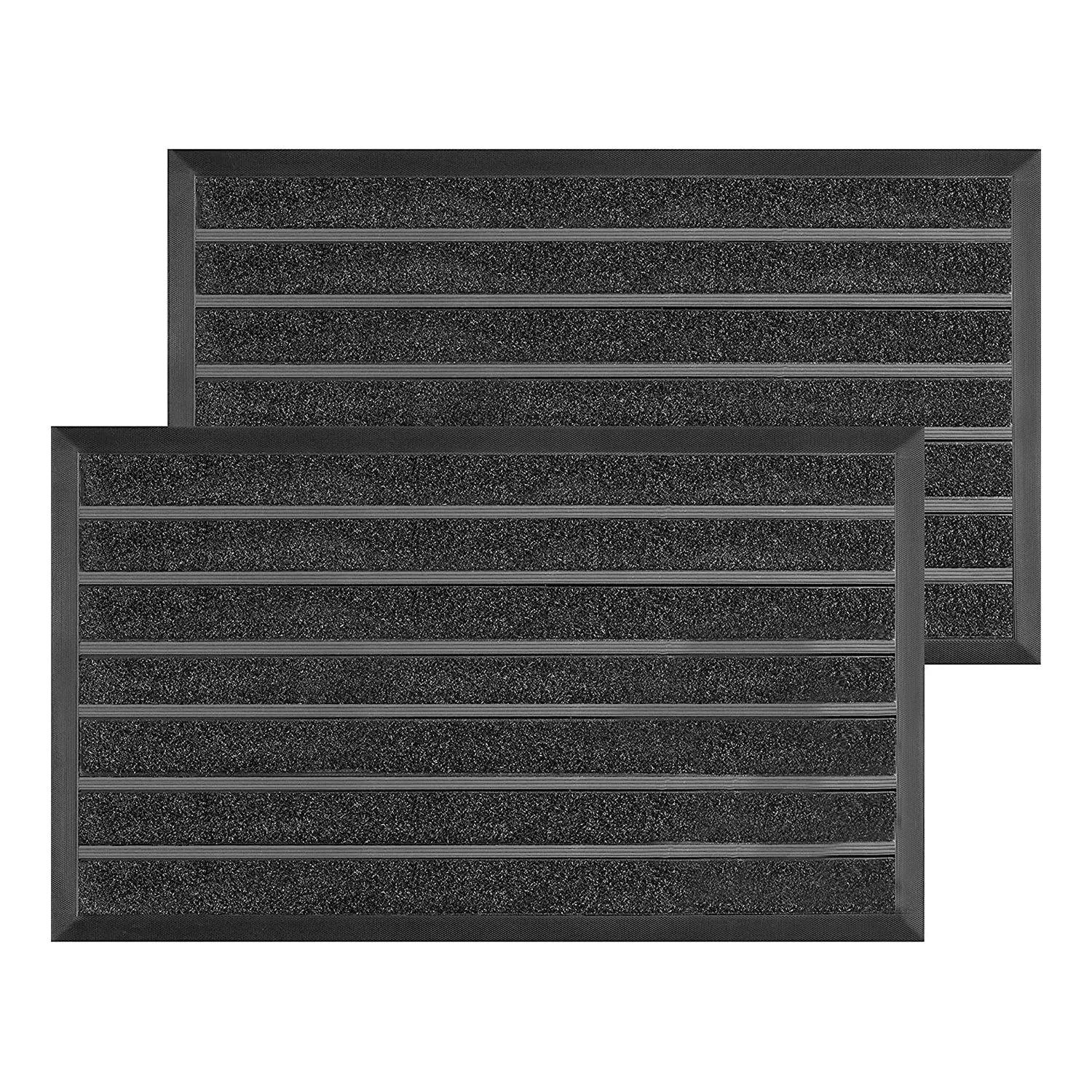 Hot Selling Natural Rubber Door Mat Washable and Durable with Grass Surface Novelty Pattern for Hotels and Offices