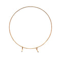 Wedding Arch Round Backdrop Stand Balloon Arch Frame Round Metal Arch Backdrop Stand