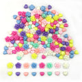 100pcs Resin Flower Jewelry Beads Embellishments Flower Flatback Cabochons flower beads for jewelry making