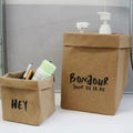 Customized Reusable Brown/Golden/Silver Glossy Washable Craft Paper Square Plant Pots Customizable Color Size ISO9001 Certified