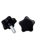 Different Shapes Size Nylon Knobs Screw with Stainless Steel Screw