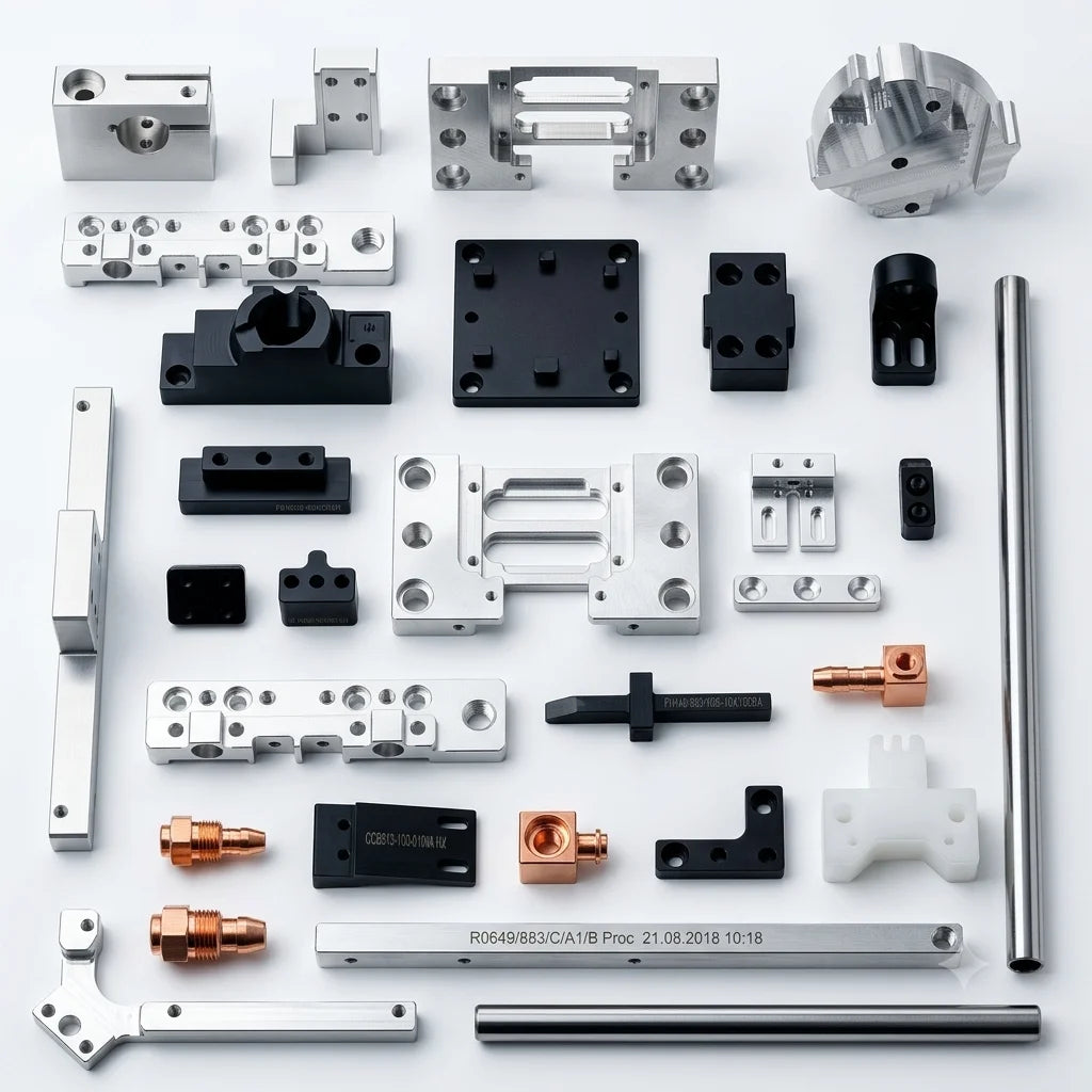 Custom CNC Machining Services CNC Parts Brass Aluminum CNC Steel Machining Service