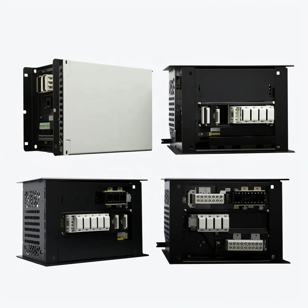 Customized Fabrication Aluminum Metal Server Rack 1u Chassis Sheet Metal Electronic Instrument Enclosures