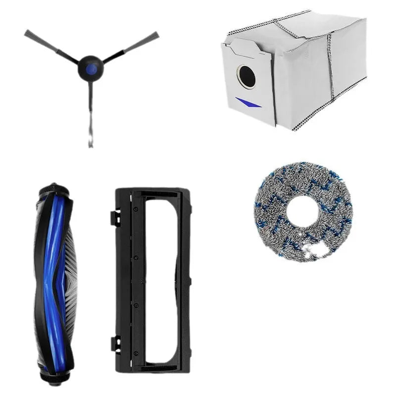 Corvus N30Pro Accessories for Car Garage Sweeping Robot Manual Roller Brush Side Brush Mop Cloth Dust Bag Filter Plastic