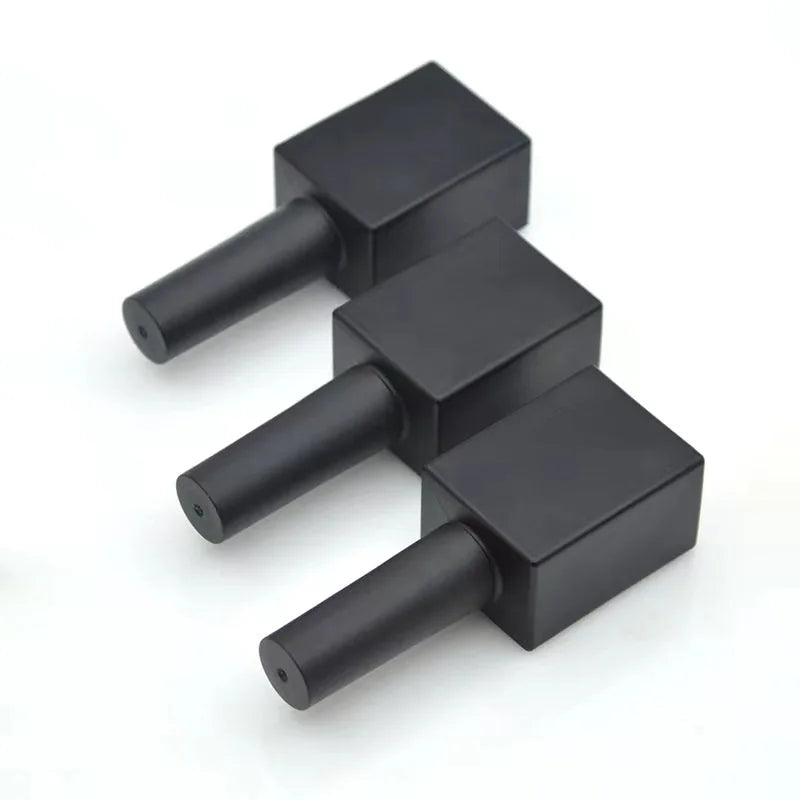 3ml 5ml 7ml 8ml 10ml 15ml 20ml Black Matte Color Nail Polish Mini Glass Bottles with Brush