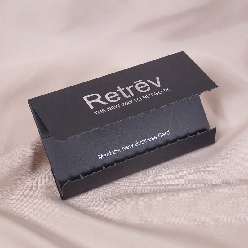 Luxury Custom Paperboard Gift Box with Embossing & Matt Lamination for Credit Card Gift Cards