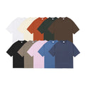 Archer Custom logo Cotton t Shirt 280g Men's Oversized Fit Dropped Shoulders t Shirt Loose Puff Print Blank Streetwear T-shirt