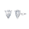 Rinntin LZE02 Luxury Diamond 8A Zirconia Designer Earring Set Wedding 925 Sterling Silver Stud Jewelry Earrings Women