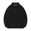 300G Ready to Ship New Fashion Winter Men High Collar Warm Fleece Plus Size Mens Half Zip up Oversized Jacket