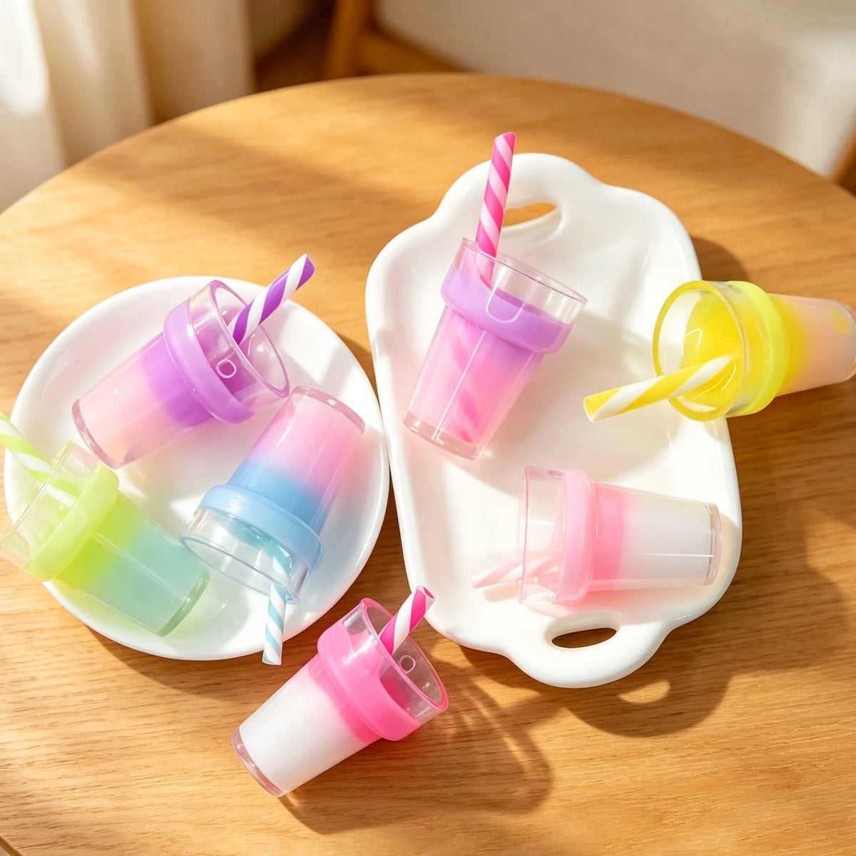 Simulation Milk Tea Juice Drink Cup Resin Charm for DIY Jewelry Making Pendants Miniature Food Decorations MegaBDM