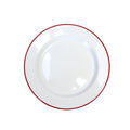 Enamel Dinner Plate Set Retro Splash Ink Home Dishes and Plates Sets Creative Living Room Desktop Fruit Salad Dish
