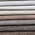 Upholstery Polyester Linen Look Sofa Fabric Imitated Linen Faux Linen Multi-color Fabric for Sofa Cushion Cover Furniture Fabric