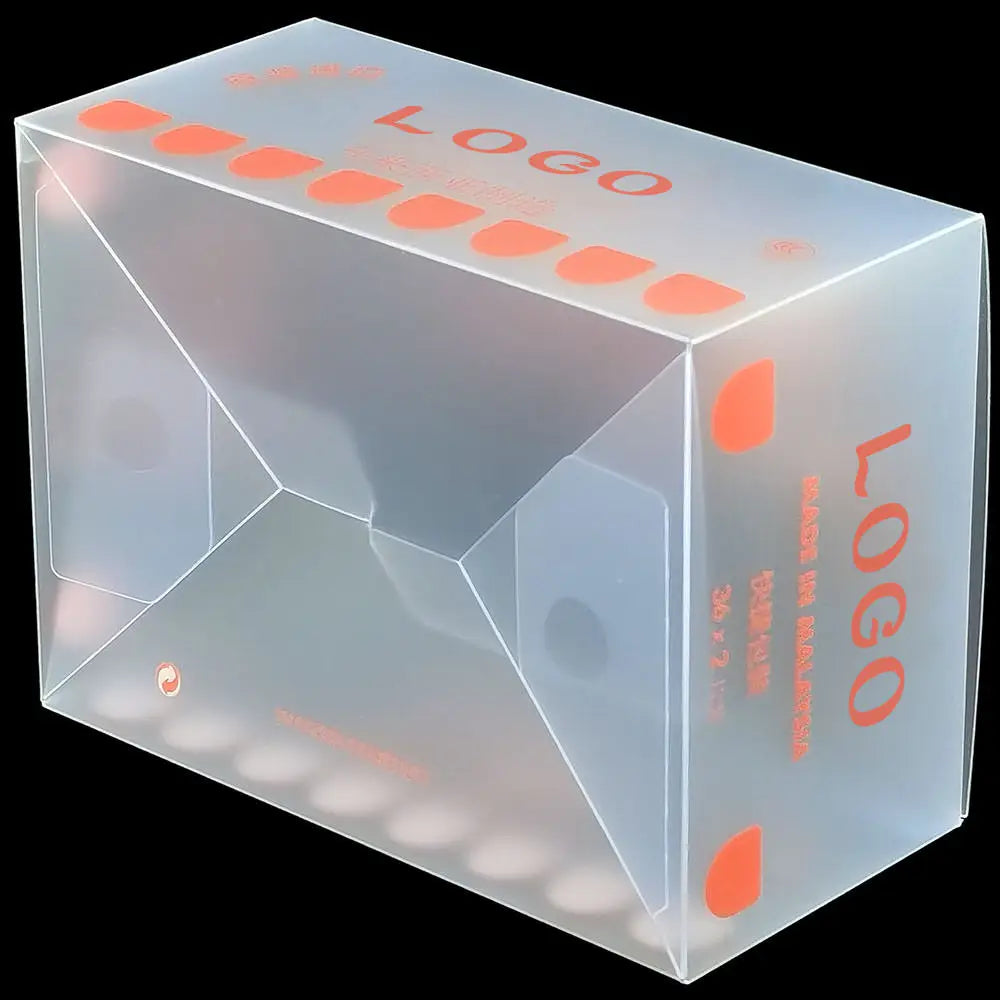 Custom Foldable clear PVC PET PP Seafood Oatmeal Frozen Food Plastic Packaging Box