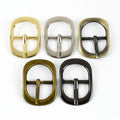 Meetee F3-23 DIY Leather Crafts Hardware Sewing Accessories Bag Strap Clasp Buckle 20mm Adjustable Alloy Belt Pin