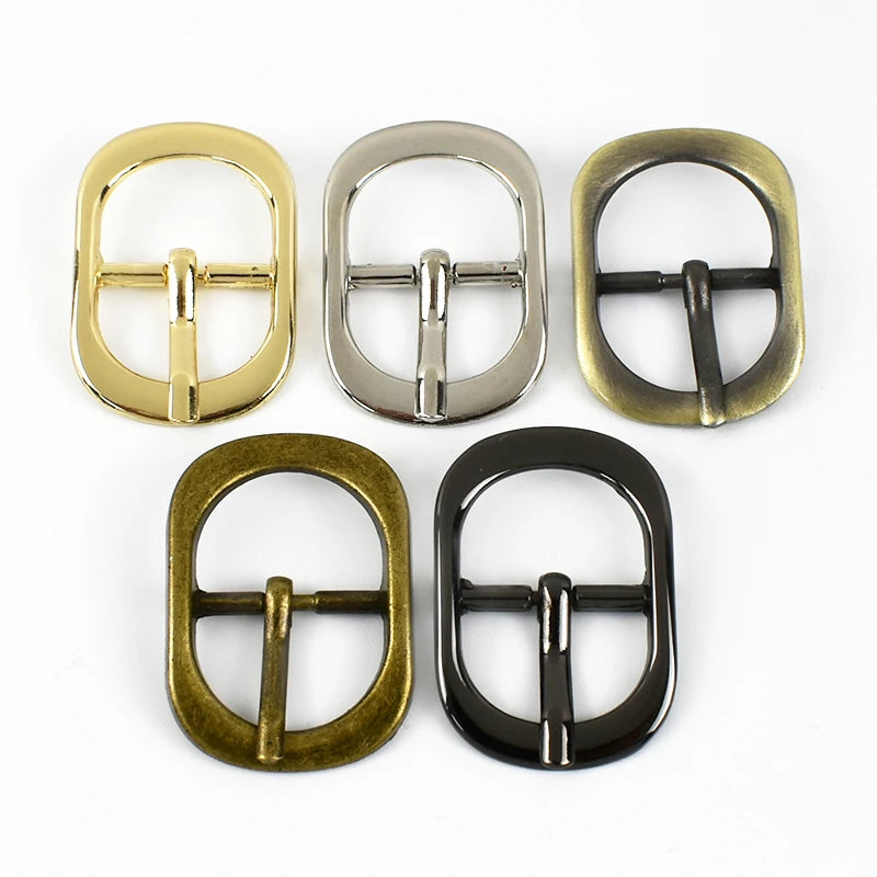 Meetee F3-23 DIY Leather Crafts Hardware Sewing Accessories Bag Strap Clasp Buckle 20mm Adjustable Alloy Belt Pin