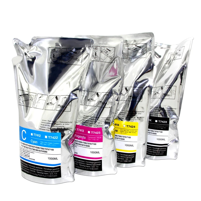 Hot Sale Waterbased Sublimation Heat Transfer for 1000ml MSDS Certified Environment Friendly for Bag T741 for