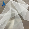 Classic White 120\" Wedding Dress Nylon Tulle Mesh Fabric in Stock for Bridal Girl Embroidery Used for Brides