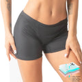 Evenyoung OEM Teen Girl Period Underwear 4 Layers Leak-proof Soild Colors Boxer Boyshort Women Menstrual Panty