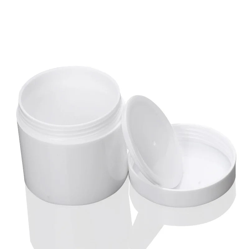White Face Body Cream Packaging Body Cream Containers PP Cream Jar 100g Support Private Label Packaging