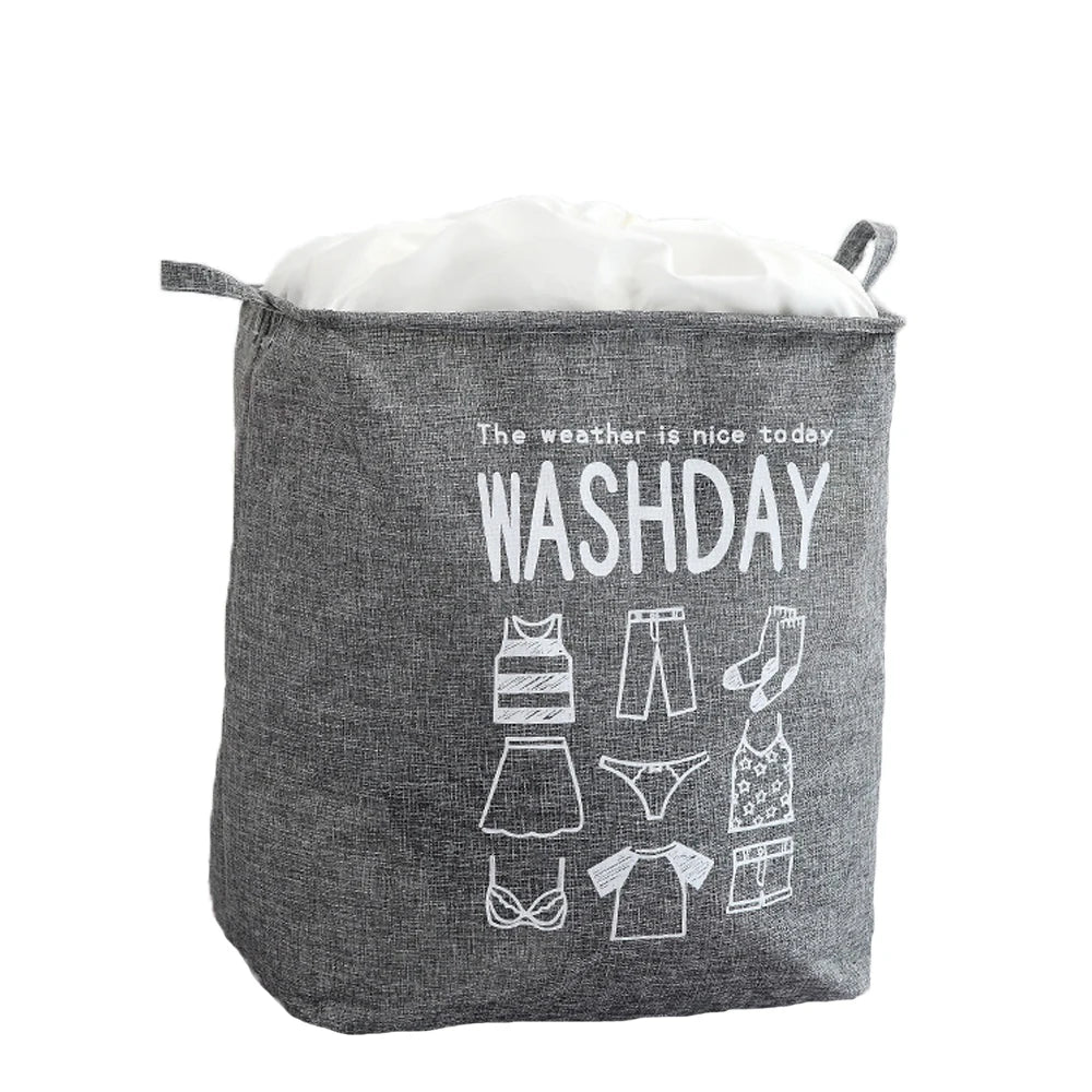 Household Reusable Foldable Multi-functional Oxford Cloth Laundry Hamper Storage Bin