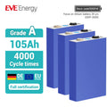 EVE EU STOCK LF105 105Ah 4000cycles 3.2V Lifepo4 Battery Forklift Cell Electric Scooters Lithium Battery