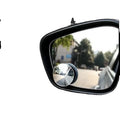 1pcs Car Rearview Mirror Blind Spot Reversing Mirror Car Auxiliary Rearview Mirror 360 Rotating Wide-angle Blind Spot