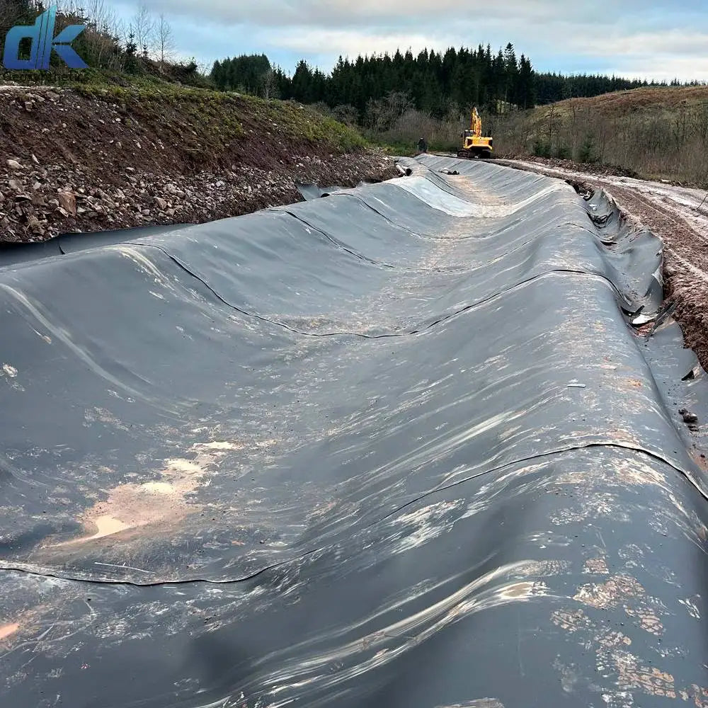 Waterproof Geomembrane HDPE Pond Liner Fish Farm Pond Liners Geomembrane Sheet Stock Geomembrane Lakepond Liner Geomembrane