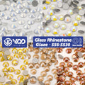 VDD SS6-SS30 Glaze New Colour High Quality Glass Rhinestones Crystal Flatback Strass Stones Nail Art DIY Crafts Decorations
