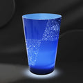 Custom Logo Led Glow Drinking Glass Liquid 12oz 14oz 16oz Led Cup