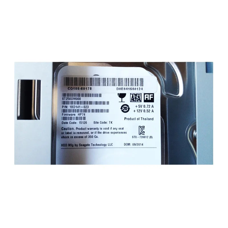 T7100  Mono Hard Drive Disk  /HDD for HP Designjet T7100 Printer CQ105-67039