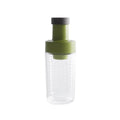 Salt Pepper Shakers Seasonning Box Condiment Pots Spice Jars Glass for Kitchen