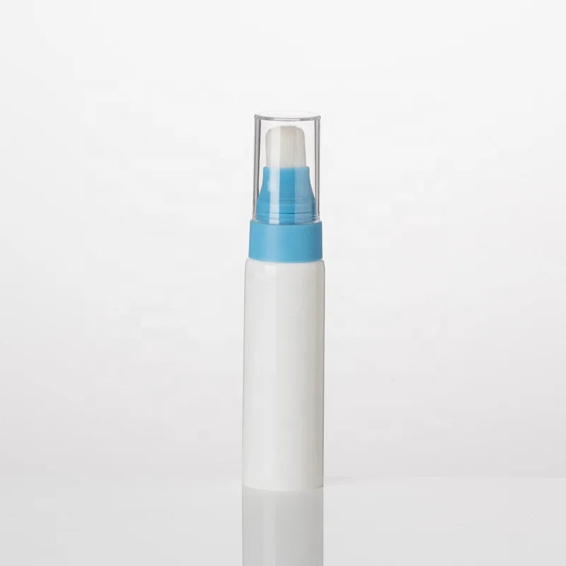 1oz 2oz Cosmetic Empty Tube with Hairy Brush Applicator for Face Mask Facial Serum Gel