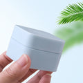 Lovely Blue pink square Double Wall PP Frosted Cream Jars 10g 20g 30g Face Cream Lotion Cosmetic Jar