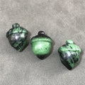 2026 Natural Mineral Carving Hazelnut Shape Crystal Opal Tiger Eye Watermelon Red Pine cones Rieki Healing Stone