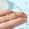 500pcs/bag 2mm/2.5mm/3mm Copper Stopper Spacer Beads Metal Crimp End Beads for Diy Jewelry