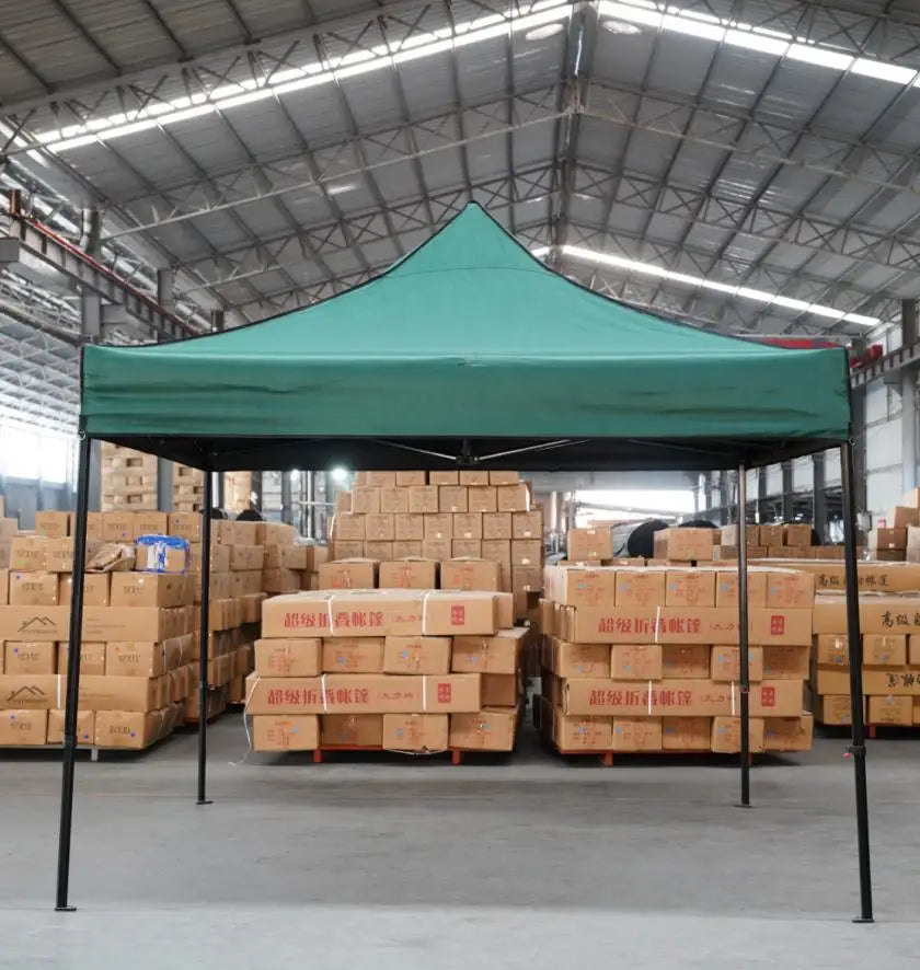 Custom Logo Heavy Duty Waterproof UV Protection Fabric Pop-up Folding Canopy Tent for Outdoor Market Trade Show Sports
