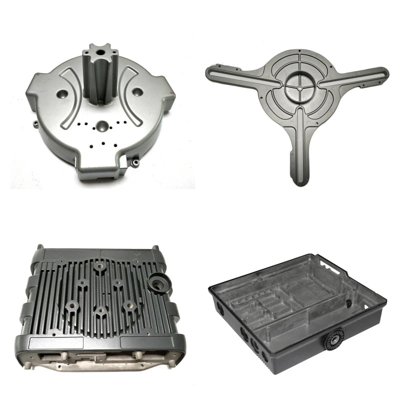 High Precision Aluminum A356 ADC12 Die Casting CNC Machining Service Structural Parts with 0.02mm Tolerance OEM/ODM