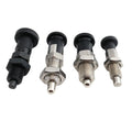 Aluminum Red Black Pull Knob Hand Retractable Rest Lock Type Index Plunger Indexing Pin M12 M16 M10