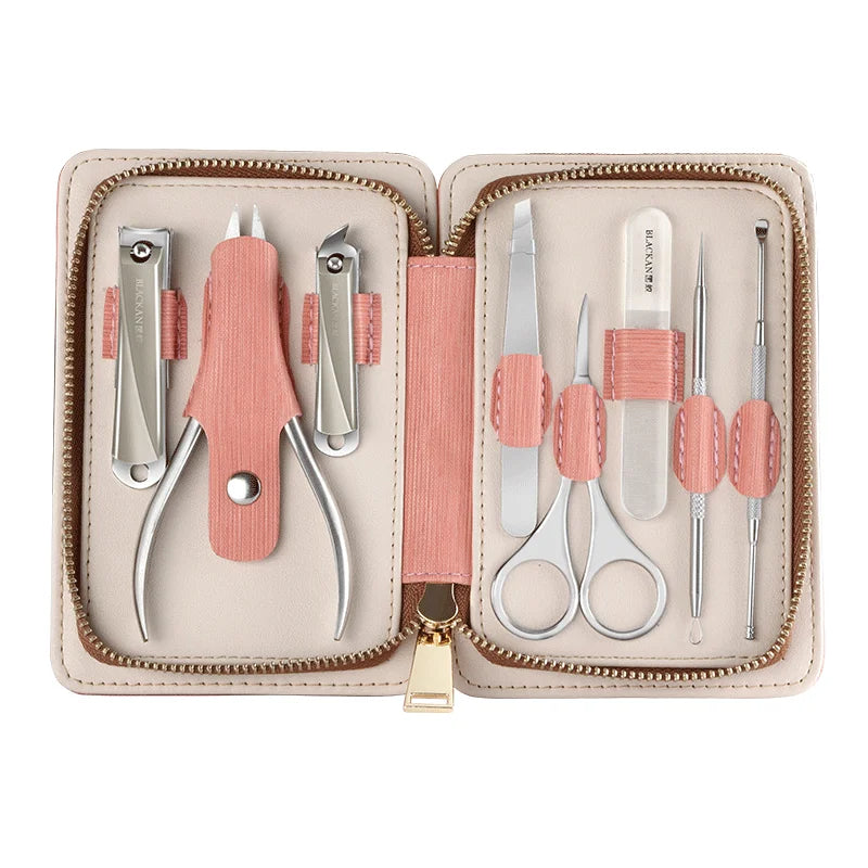 Hot Selling Product 8 Pieces Nail Clipper Set Manicure & Pedicure Professional Set Stainless Steel Nail Clipper Nail Beauty