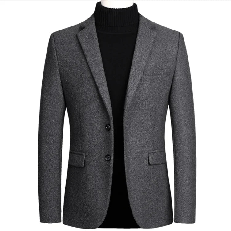 Men's Woollen Coat Single Suit Business Casual Men's Suit Coat