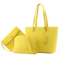 2023 LOVEVOOK Fashion Woman Bags 3pc Office Work Daily Ladies Woman Tote Hand Bags for Women Luxury Large Purses and Handbags